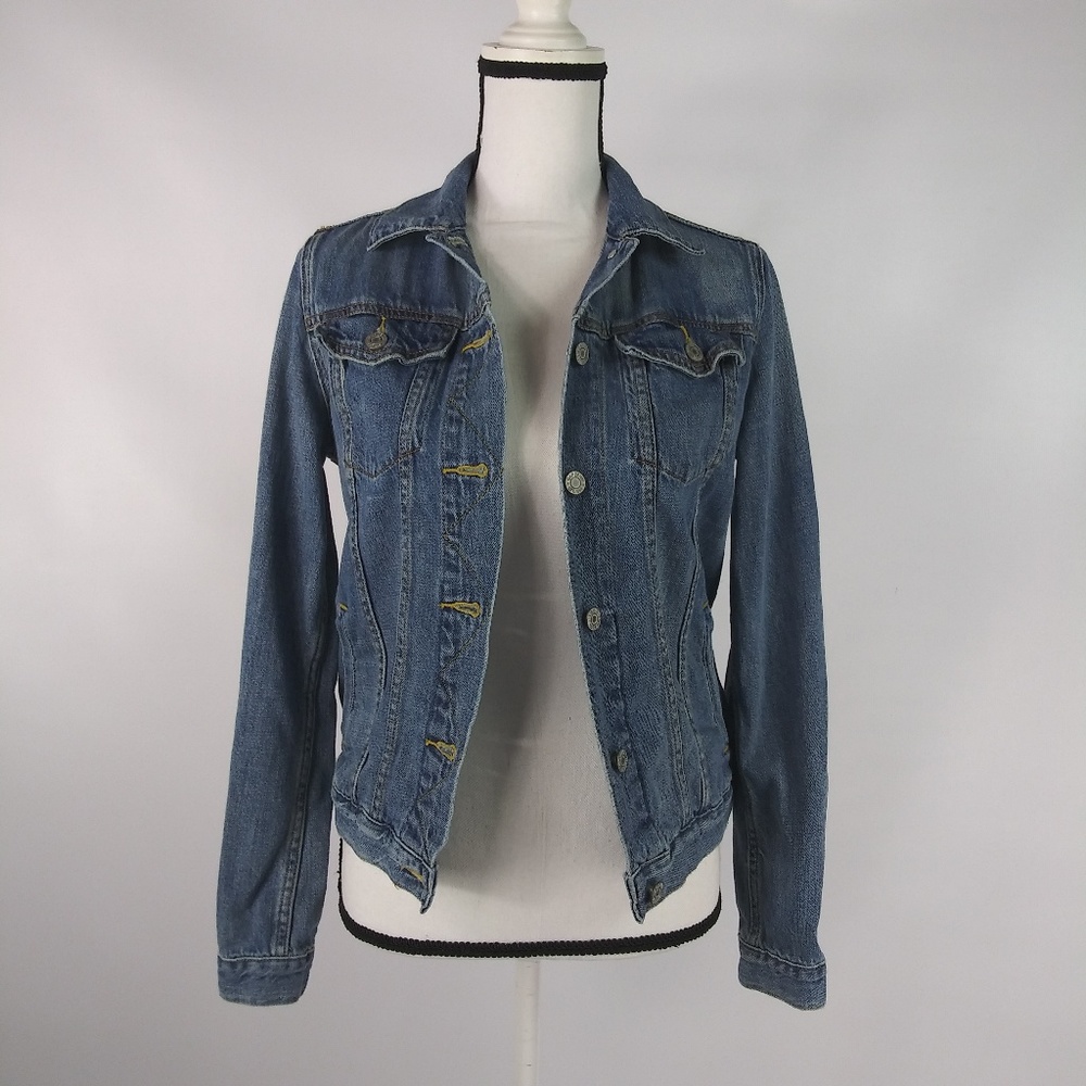 Gap 1969 Jean Jacket Denim Button Down Pockets